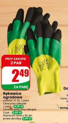 Rękawice ogrodowe