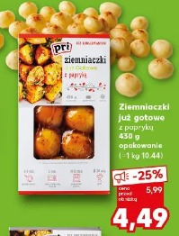 Pri Ziemniaczki już gotowe z papryką