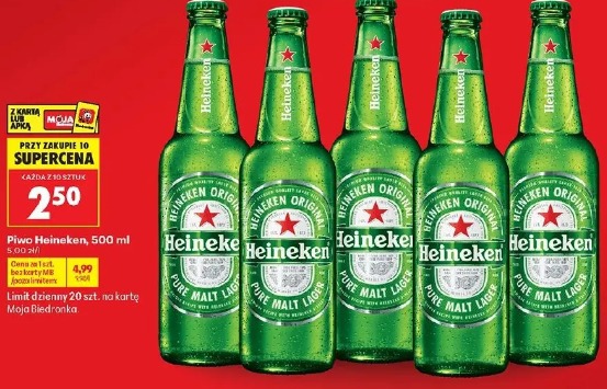 Piwo Heineken