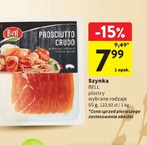 Szynka BELL plastry