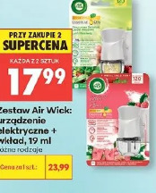 Zestaw Air Wick: urządzenie elektryczne + wkład