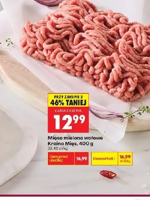 Mięso mielone wołowe Kraina Mięs