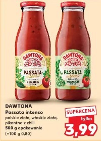 Dawtona Passata intenso polskie zioła, włoskie zioła, pikantna z chili