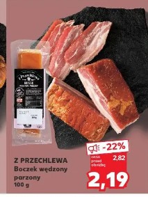 Z Przechlewa Boczek wędzony parzony