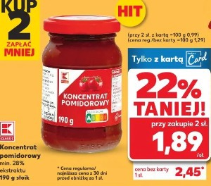 Koncentrat pomidorowy K Classic