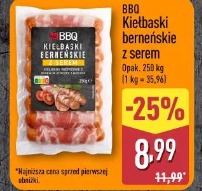 BBQ Kiełbaski berneńskie z serem
