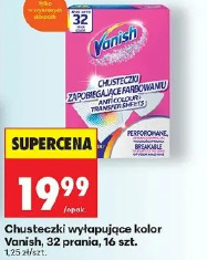Vanish chusteczki wyłapujące kolor