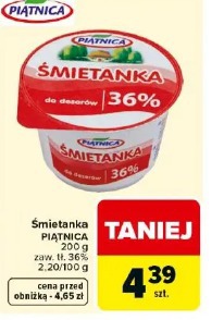 Śmietanka Piątnica 36%