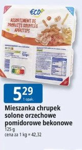 Mieszanka chrupek solone orzechowe pomidorowe bekonowe ECO+