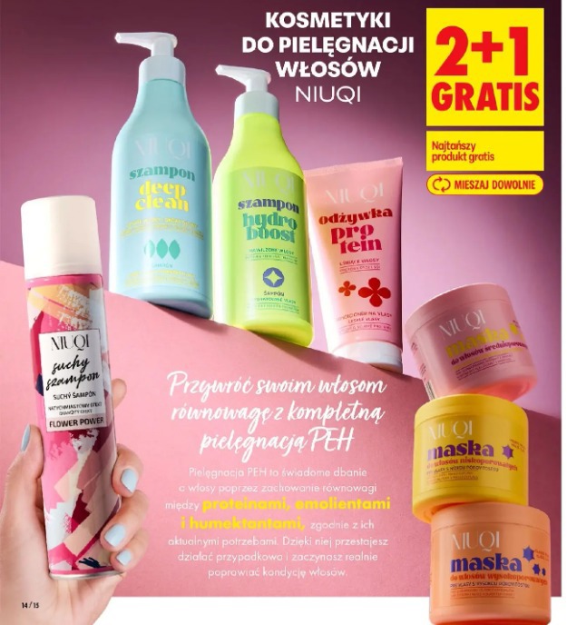 Kosmetyki do pielęgnacji włosów Niuqi