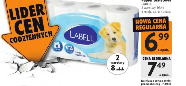Papier toaletowy LABELL