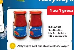 K-Classic Sos Basilico lub Arrabbiata