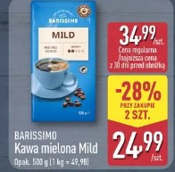Barissimo Kawa mielona Mild