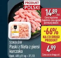 Sokołów Paski z fileta z piersi kurczaka (drugi produkt)