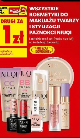 Wszystkie kosmetyki do makijażu twarzy i stylizacji paznokci Niuqi