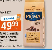 Kawa ziarnista Prima Aroma Gold/Intenso