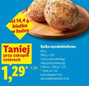 Bułka wysokobiałkowa