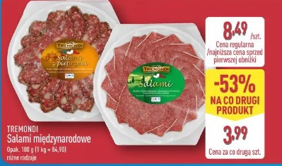 TREMONDI Salami międzynarodowe