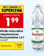 Woda mineralna niegazowana Muszynianka