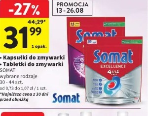 Tabletki do zmywarki Somat