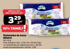 Śmietanka do kawy Miletto