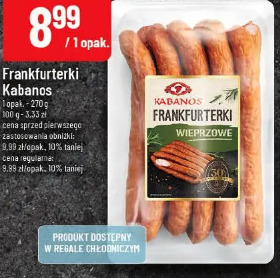 Frankfurterki Kabanos
