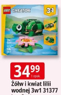 Żółw i kwiat lilii wodnej 3w1 31377 Lego Creator