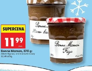 Bonne Maman: dżem figowy, krem kasztanowy