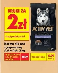 Karma dla psa z jagnięciną Activ Pet