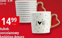 Kubek porcelanowy Ambition Amore Dajar