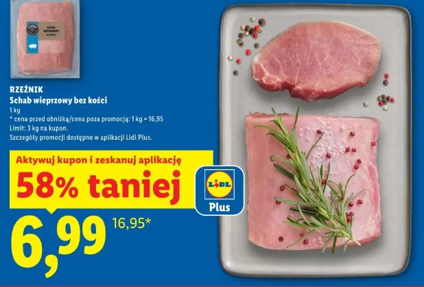 Schab wieprzowy bez kości