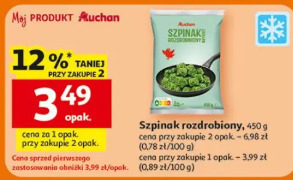 Szpinak rozdrobniony Auchan