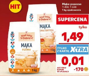 Stąd Takie Dobre mąka pszenna T-450, T-650