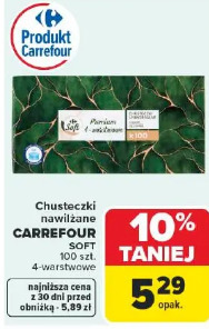 Chusteczki nawilżane Carrefour Soft