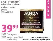 Janda Snail Premium odmładzający krem do twarzy