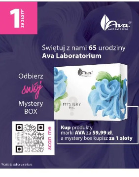 Ava Mystery Box przy zakupie produktów marki Ava za 59,99 zł