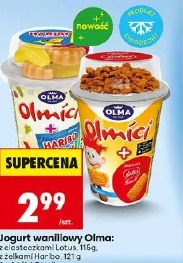Jogurt waniliowy Olma