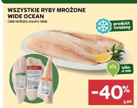 Wszystkie ryby mrożone Wide Ocean