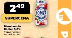 Piwo Łomża Radler 0,0%