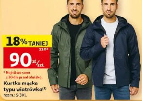 Kurtka męska typu wiatrówka Inextenso by Auchanlab