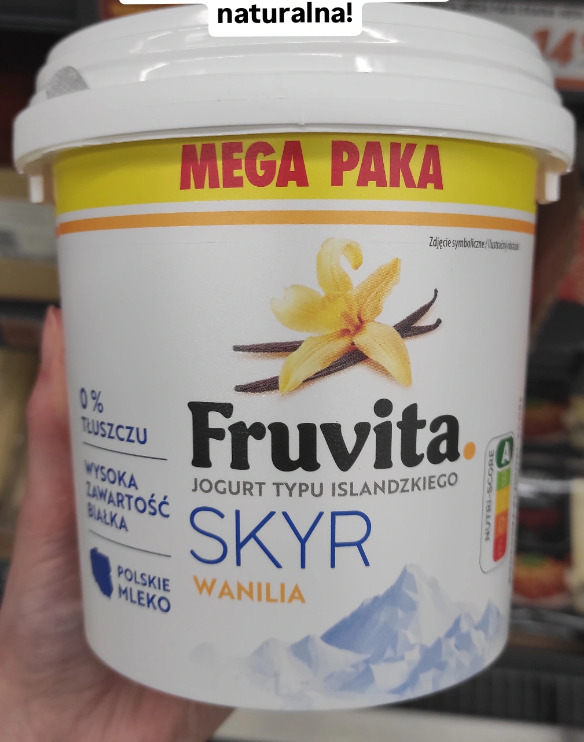 Fruvita jogurt typu islandzkiego skyr wanilia