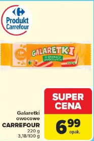 Galaretki owocowe Carrefour