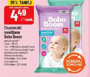 Chusteczki nawilżane Bobo Boom