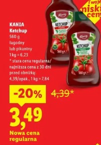 Kania Ketchup łagodny lub pikantny