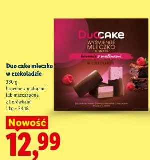 Duo cake mleczko w czekoladzie