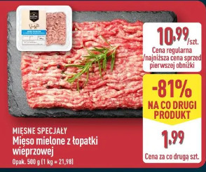 Mięsne Specjały Mięso mielone z łopatki wieprzowej