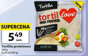 Tortilla proteinowa