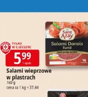 Salami wieprzowe w plastrach Saint Azay