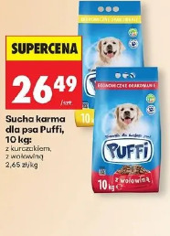 Sucha karma dla psa Puffi