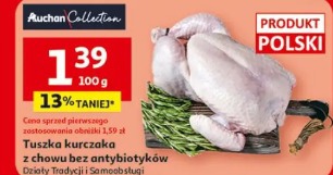 Tusza kurczaka z chowu bez antybiotyków
